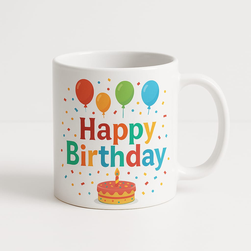 CERAMIC COATED CUSTOMISED PRINTED MUG ( 6OZ, 11OZ)