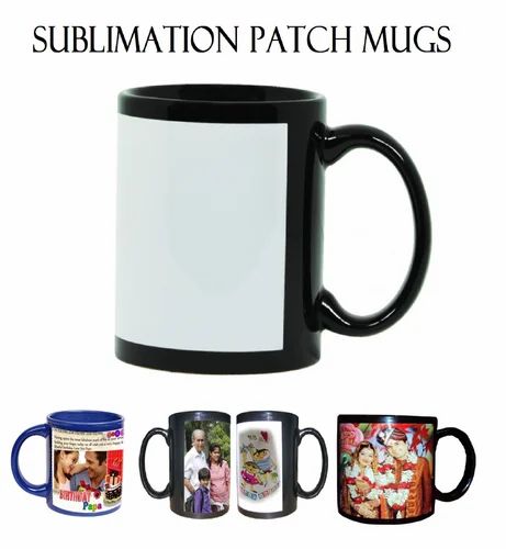 CERAMIC COATED PATCHED MUG 110Z
